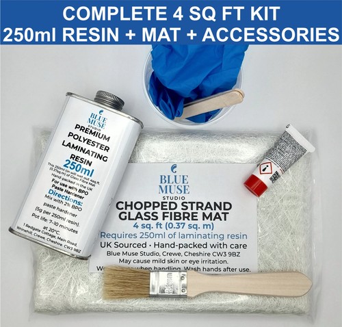 Fibreglass grp repair - fibreglass, kit