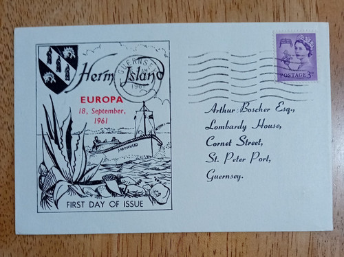Herm island europa - herm, 1961