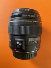 Canon EF 85mm f/1.8 USM Ultrasonic Lens for DSLR (FULLY WORKING)