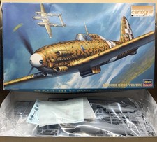 Hasegawa Very Rare 1:48 Macchi C205 Veltro Aircraft Kit - Italian Air Force  