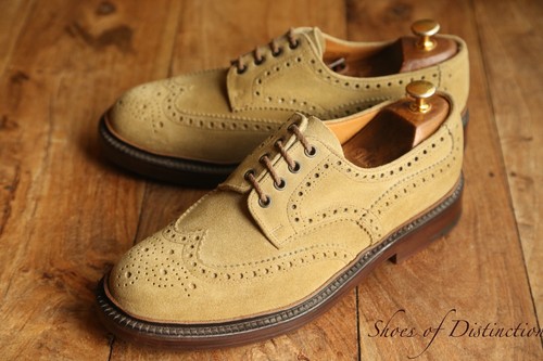 Alfred sargent beige suede - beige,