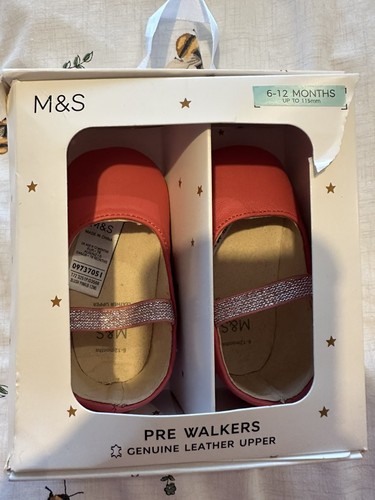 Pre walker shoes - m&s,