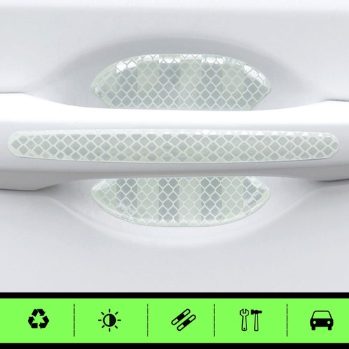 Reflective luminous car door - reflective,