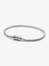 pandora easy close magnetic clasp snake chain bracelet 20cm