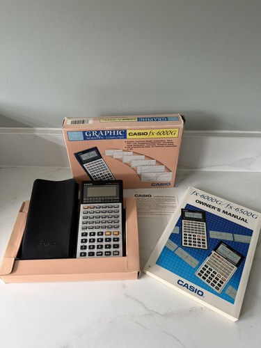 Casio 6000g vintage - fx‑6000g,