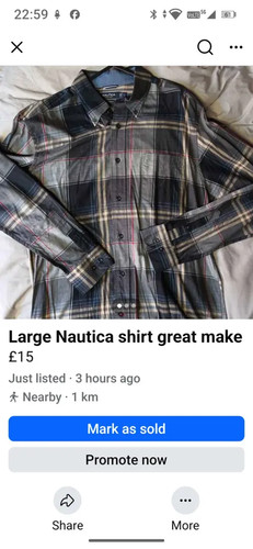 Nautica grey black beige and - beige,