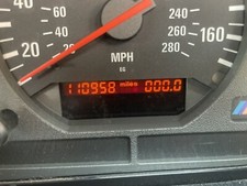 bmw E36 M3 Evo 3.2 Saloon  speedo Instrument Cluster 110k