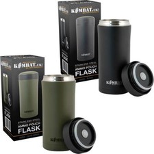 Kombat Hot Cold Vacuum Flask Stainless Steel Drinks Insulated Travel Camping Cup