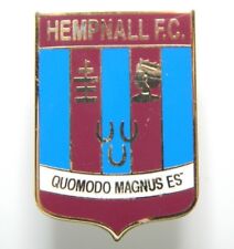 Hempnall Football Club Enamel