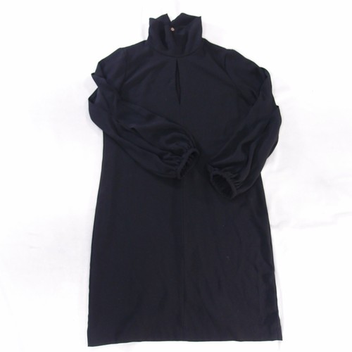 Zara black chiffon high - black,