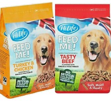 FEED ME! 2kg 4kg 6kg 12kg : Hi Life Beef Turkey Chicken Moist Dog Food Meat Feed