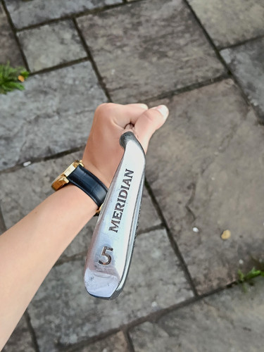 Golf club and bag - club's, bag.