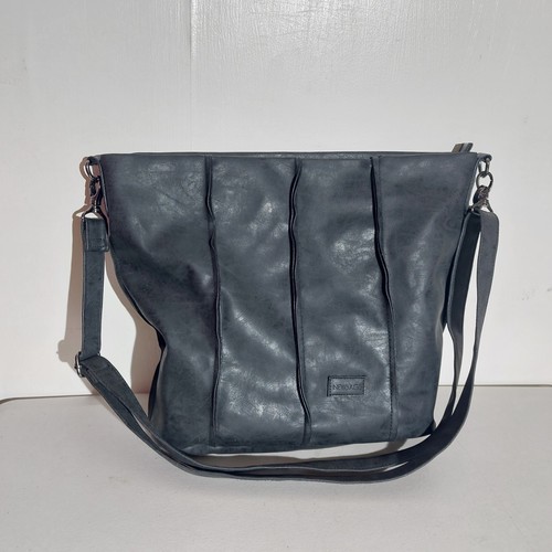 Black shoulder handbag slouch - handbag,