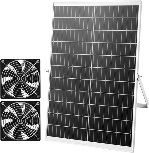 Solar powered exhaust fan - exhaust, kit