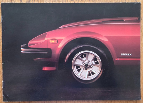 1980 datsun 280zx brochure - 280zx, uk
