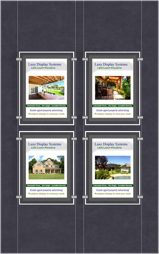 Led estate agent - estate, window