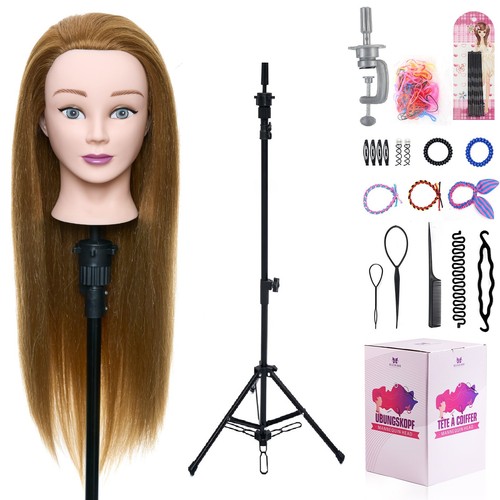 Real human hair - 24'',