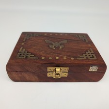 Wooden Jewellery Box With