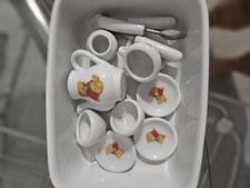 miniature porcelain tea set