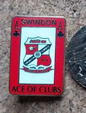 Swindon Town Ace Of Clubs