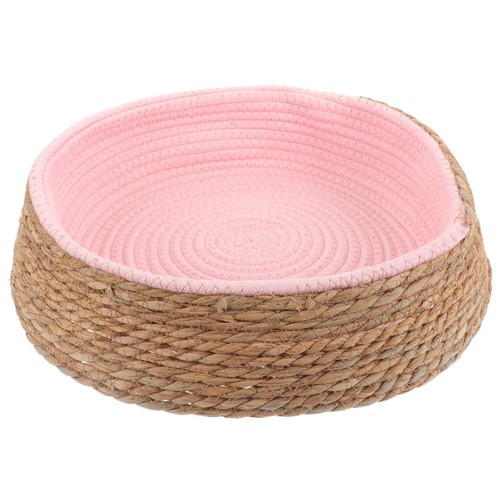 Dog bed cushion cat rattan - bed,