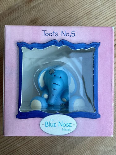 Blue nose friends ornament - blue,