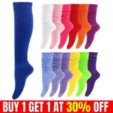 2 Pairs Slouch Socks Cotton