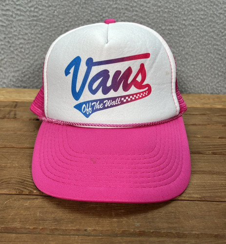 Vintage vans hat - womens, pink