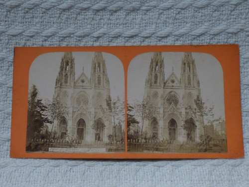 Antique stereoscope stereoview - stereoscope,