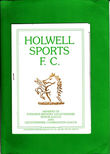 Holwell sports nantwich - holwell, v