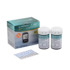 Exactive EQ Blood Glucose Refill Test Strips and Lancets