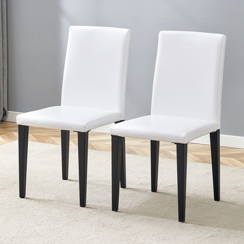 Set dining chairs pu - set,