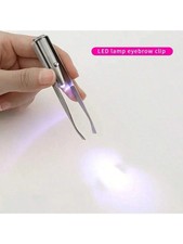 1pc Tweezer with Led Light