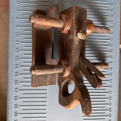 Antique wooden hand plane - plane,