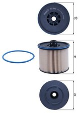 MAHLE KX652D Fuel Filter