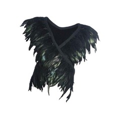 Artificial Feather Shawl