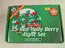 35 VINTAGE HOLLY BERRIES