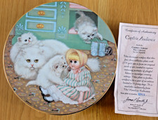 Cute Cats Plates Ltd Ed