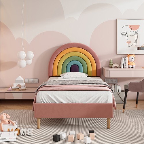 Upholstered bed 3ft - upholstered, single