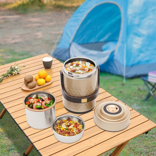 Tier sealed stackable food - 3-tier,