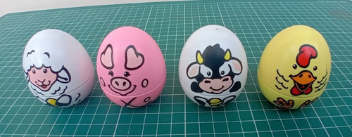 Weebles four farm animals - weebles,