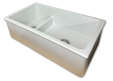 Luxury Handmade Ceramic Traditional Belfast Style Kitchen Sink | Langho