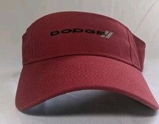 Dodge Men's Visor Dark Red