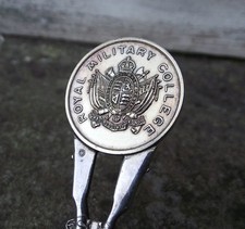 Antique / Vintage Royal Military College Silver / Silver Plated Rifle Spoon (7