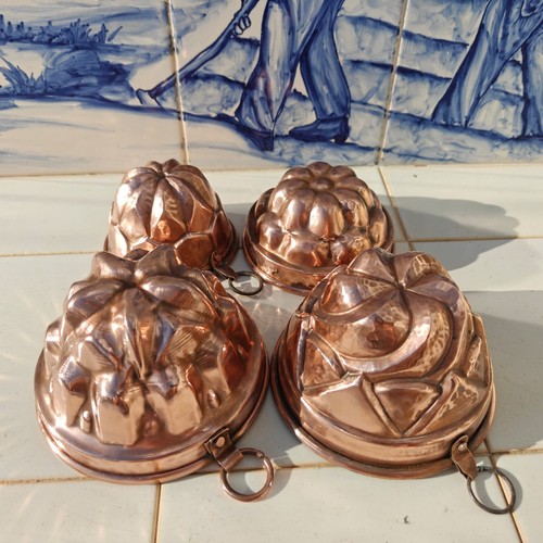 Antique set copper - set,