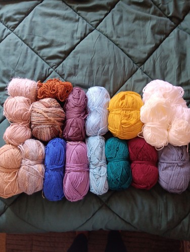 Yarn job lot bundle - job, various