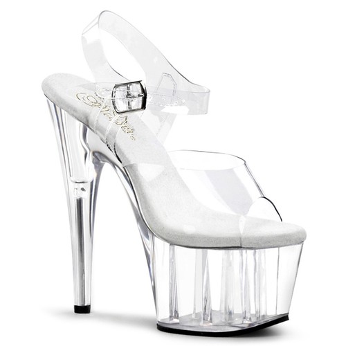 Pleaser adore 708 - 2, clear