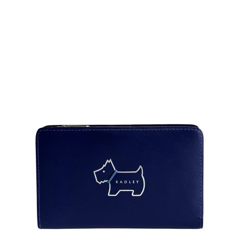 Radley purse blue leather - purse,
