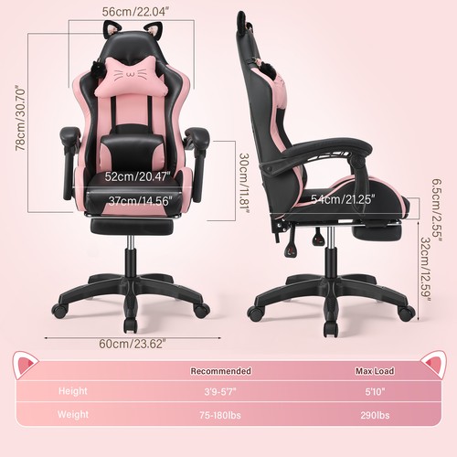 Gaming chair with cat - chair,