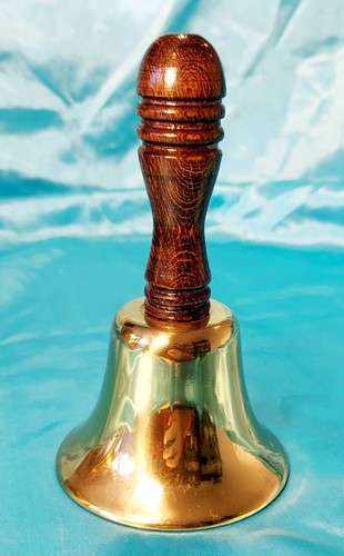 Vintage school bell - school, brass
